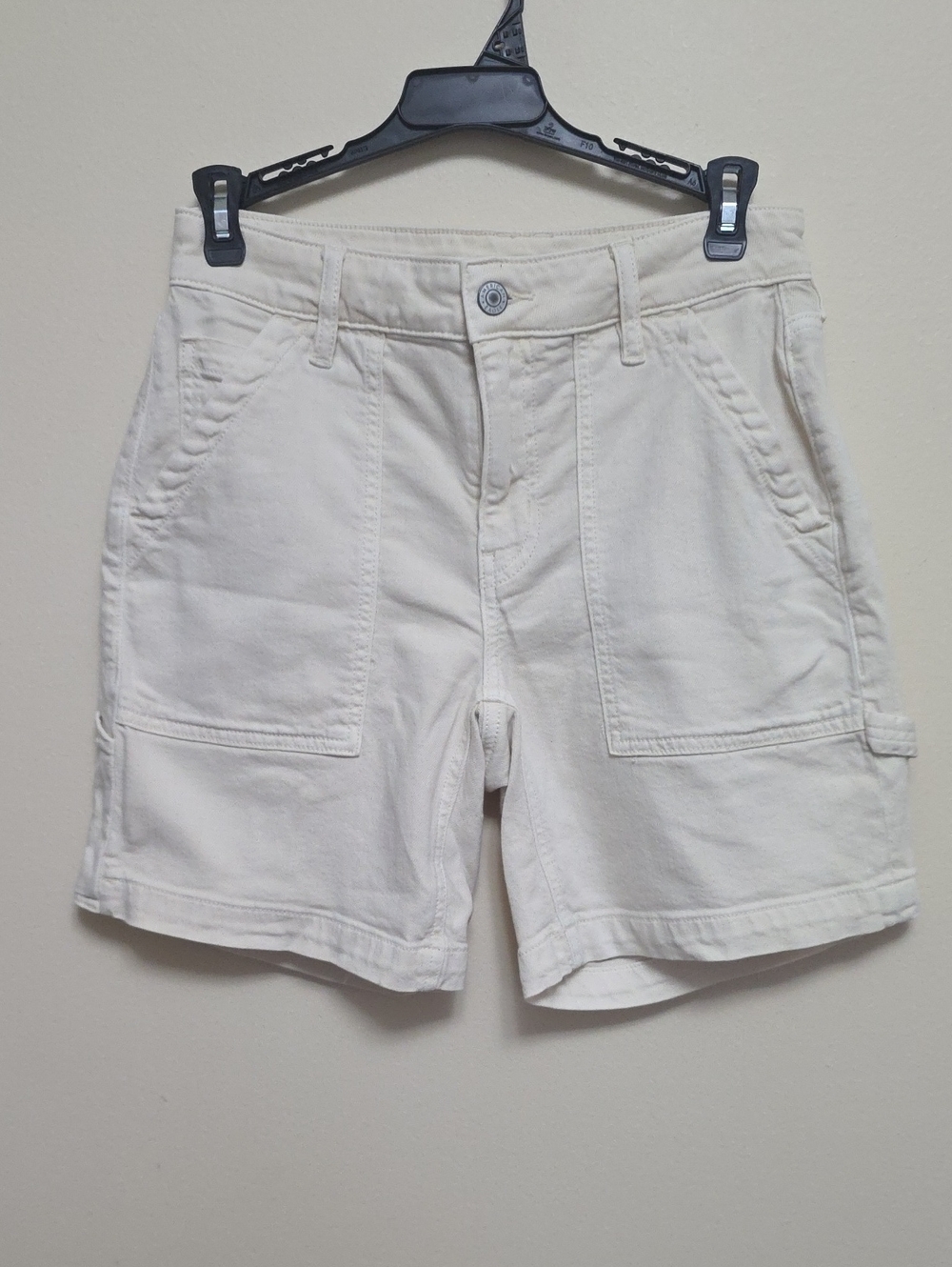 American Eagle Outfitters Off-White Utility Shorts